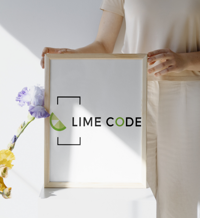 logo de la société lime code dans un tableau